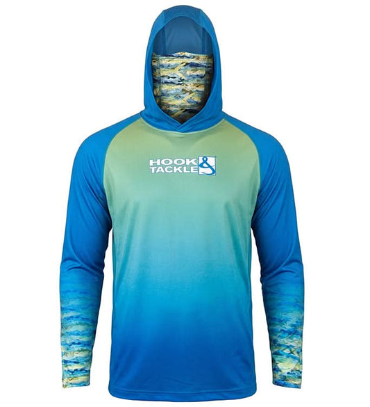 Mahi Camo UV Fishing Hoodie Gaiter