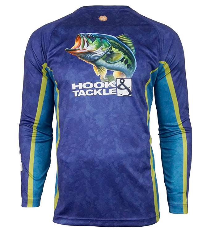 Bass Camo L/S UV Fishing Shirt