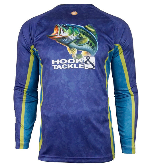 Bass Camo L/S UV Fishing Shirt